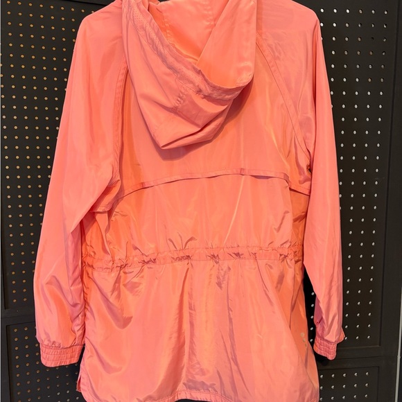 Talbots Vibrant Coral Hooded Jacket - Picture 9 of 9